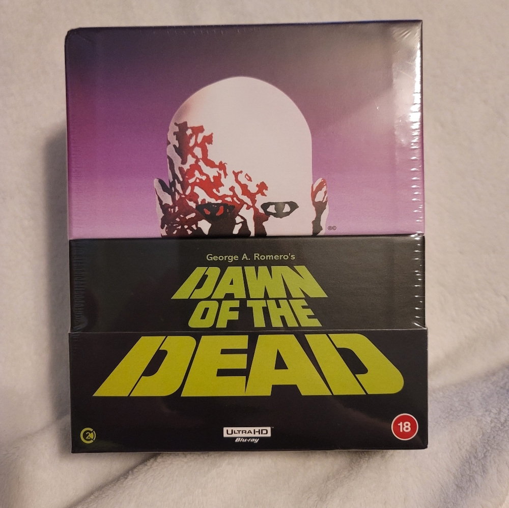 Dawn of the Dead 4k Second Sight Films Collector's box set
